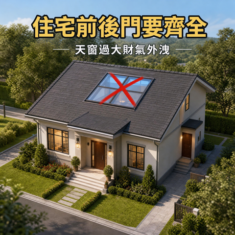 家居风水—住宅前后门要齐全