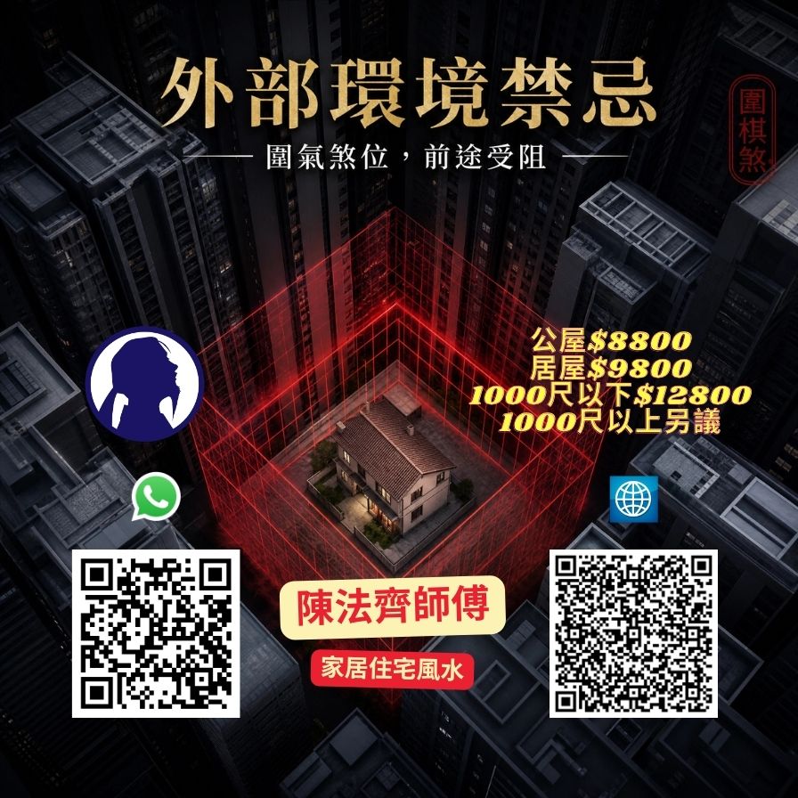 第 65 例 围气煞(住宅被高楼大厦包围)