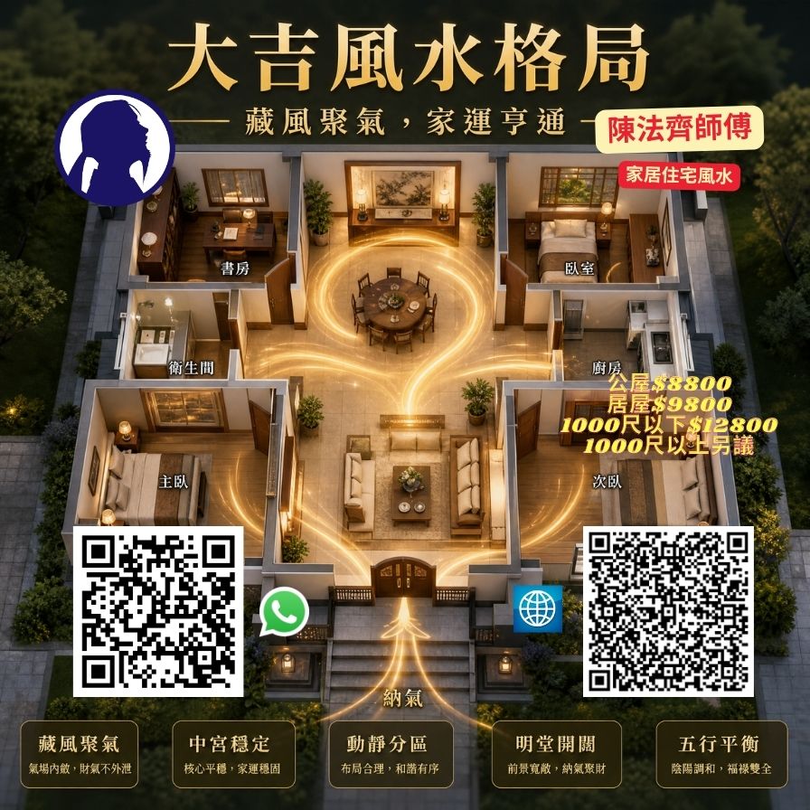 第 99 例 藏风聚气(大吉风水格局)